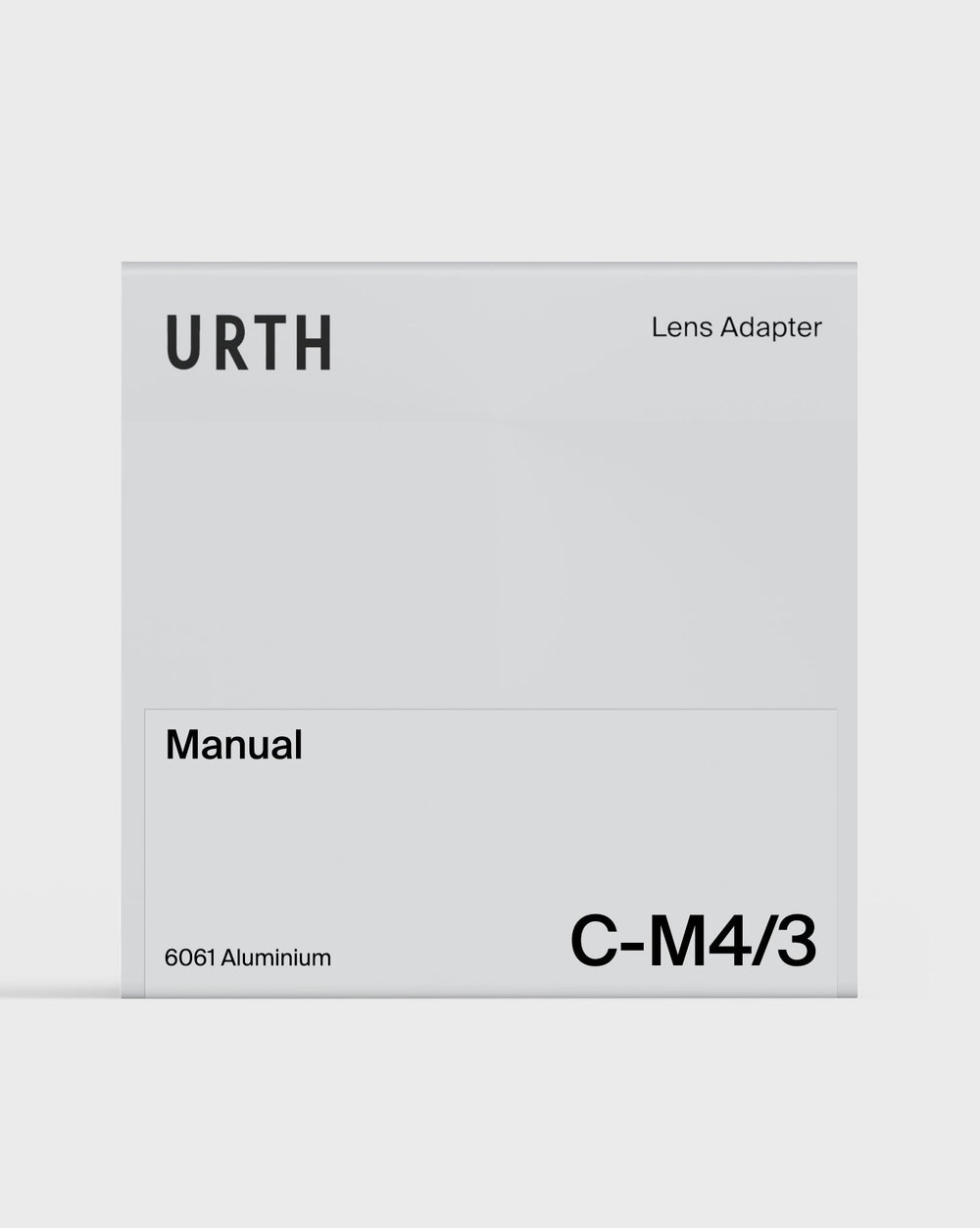 C-Mount Lens to Micro Four Thirds Camera