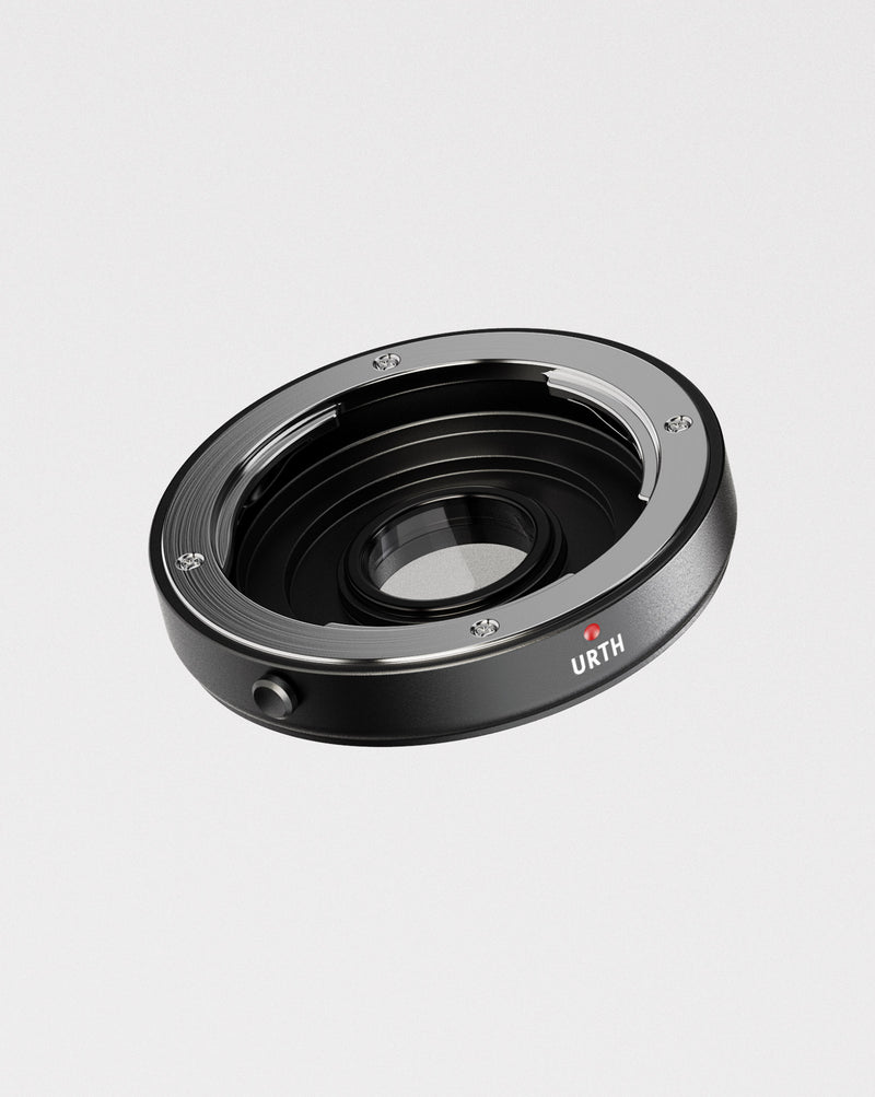 Contax/Yashica (C/Y) Lens Mount to Nikon F Camera Mount (with Optical Glass)