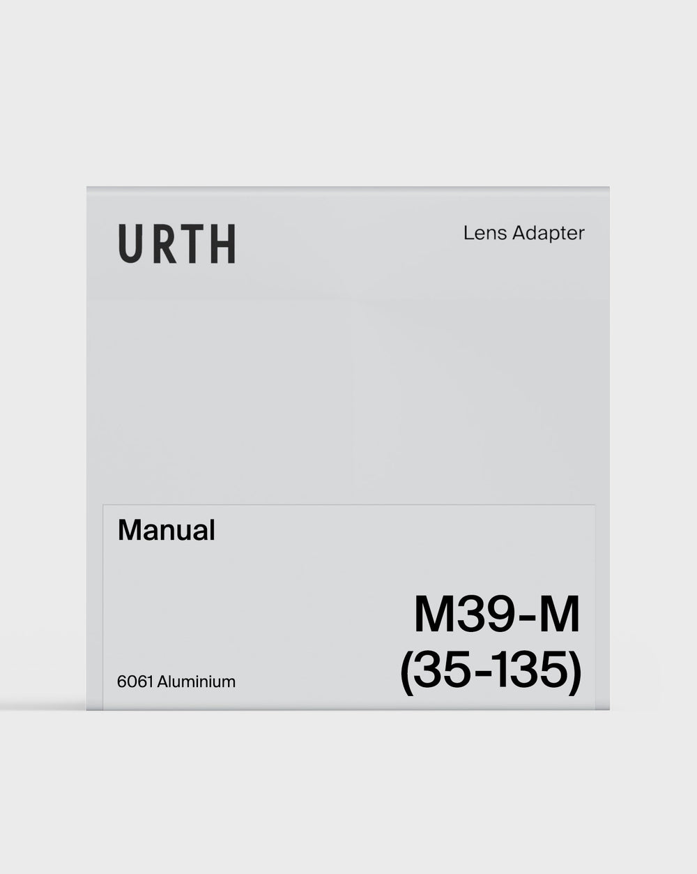 M39 Lens Mount to Leica M Camera Mount (35-135mm Frame Lines)