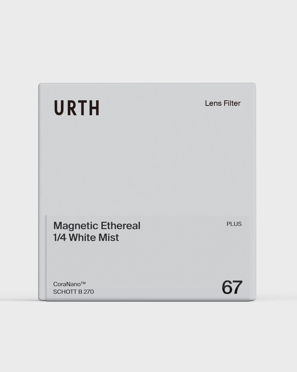 Magnetic Ethereal ¼ White Mist Filter Plus